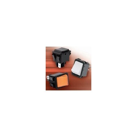 Zf Electronics Double-Pole Power Rocker Switch YRM32F2FBBNN